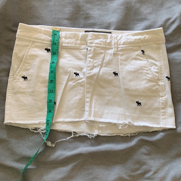 Abercrombie & Fitch jean mini skirt 00 preowned - Picture 6 of 9